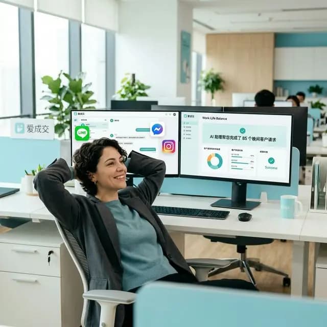 愛成交 AI 提升團隊幸福感與工作效率