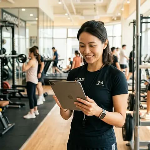 健身產業使用 AI 客服回覆會員詢問